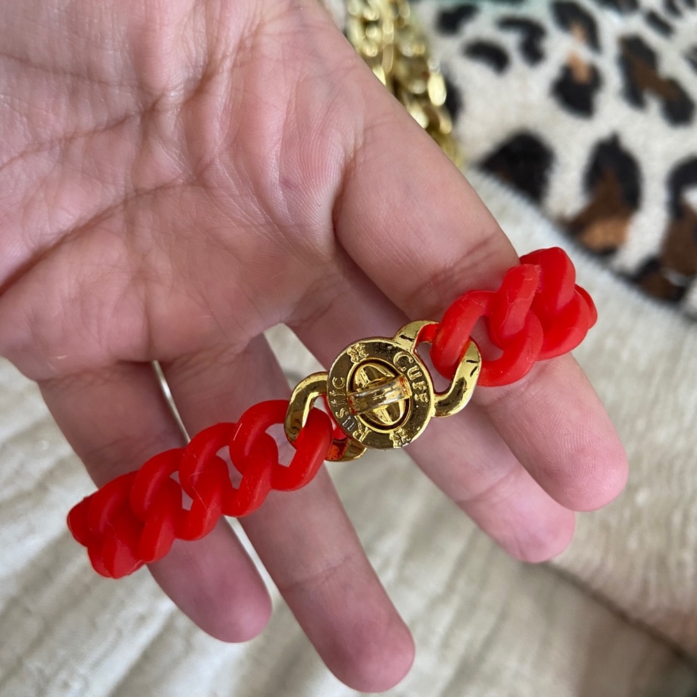 Red gold cuff
